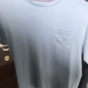 Light blue Vineyard Vines s/s L boys T-shirt